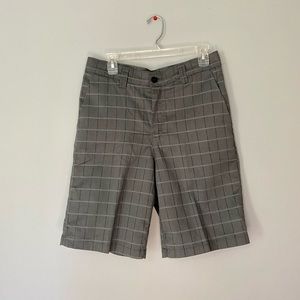 Dickies grey plaid shorts size 30